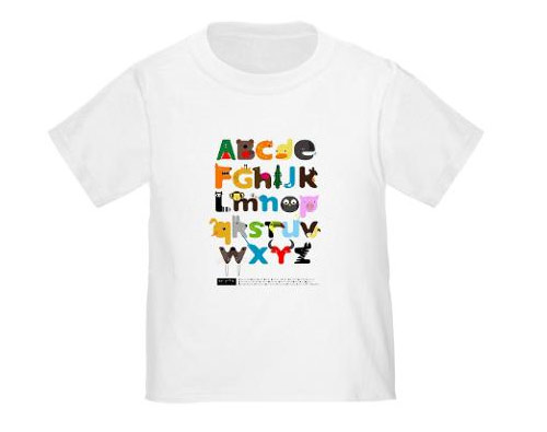 Alphabets T-Shirt