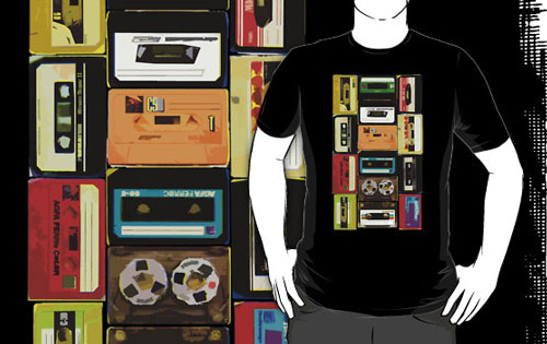 Retro Audio Cassette Tapes