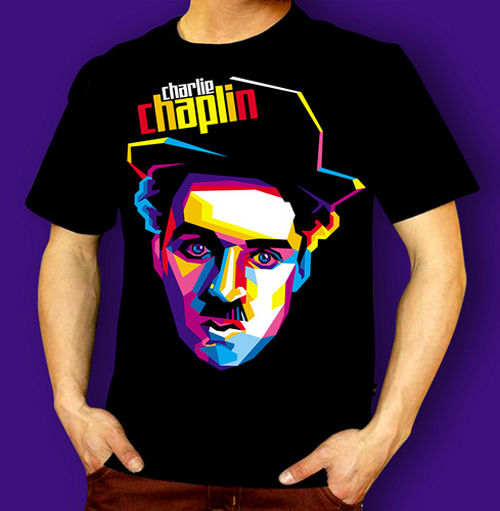 T-shirt Charlie Chaplin