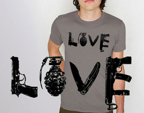 Love Shirt Crop