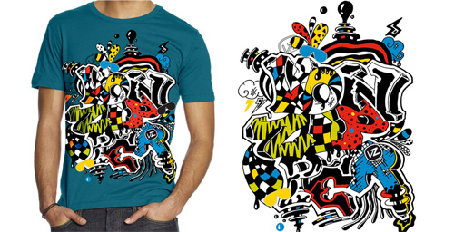 Get Inspired With These Graffiti Art T-shirt Designs | Wertee