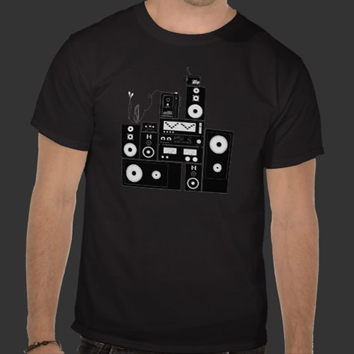 Stereo T-shirt Designs to Groove Music With | Wertee