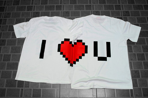 Pixel Heart T-shirts