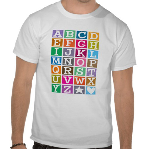 ABC Alphabet T-Shirt