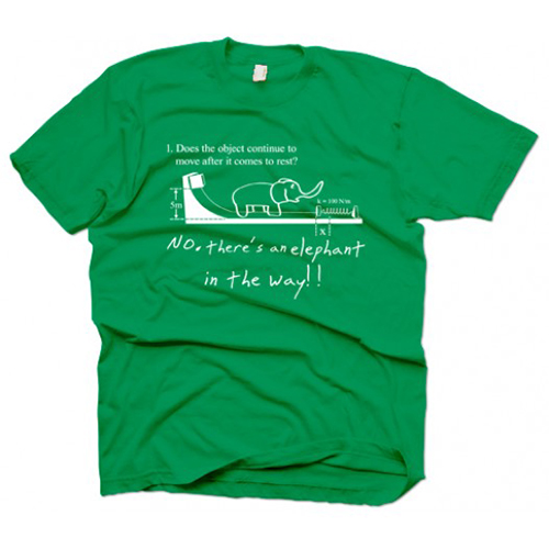 Elephant Math T-shirt