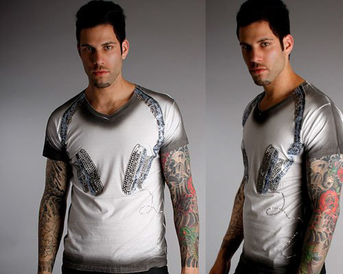 Bulzeye Headphones V-Neck Tee