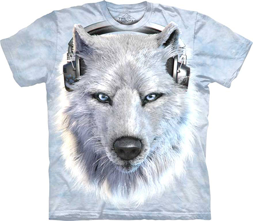 White Wolf DJ T-Shirt